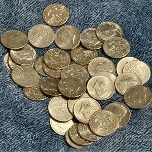 36 UNCIRCULATED 2021 KENNEDY HALF DOLLARS P & D